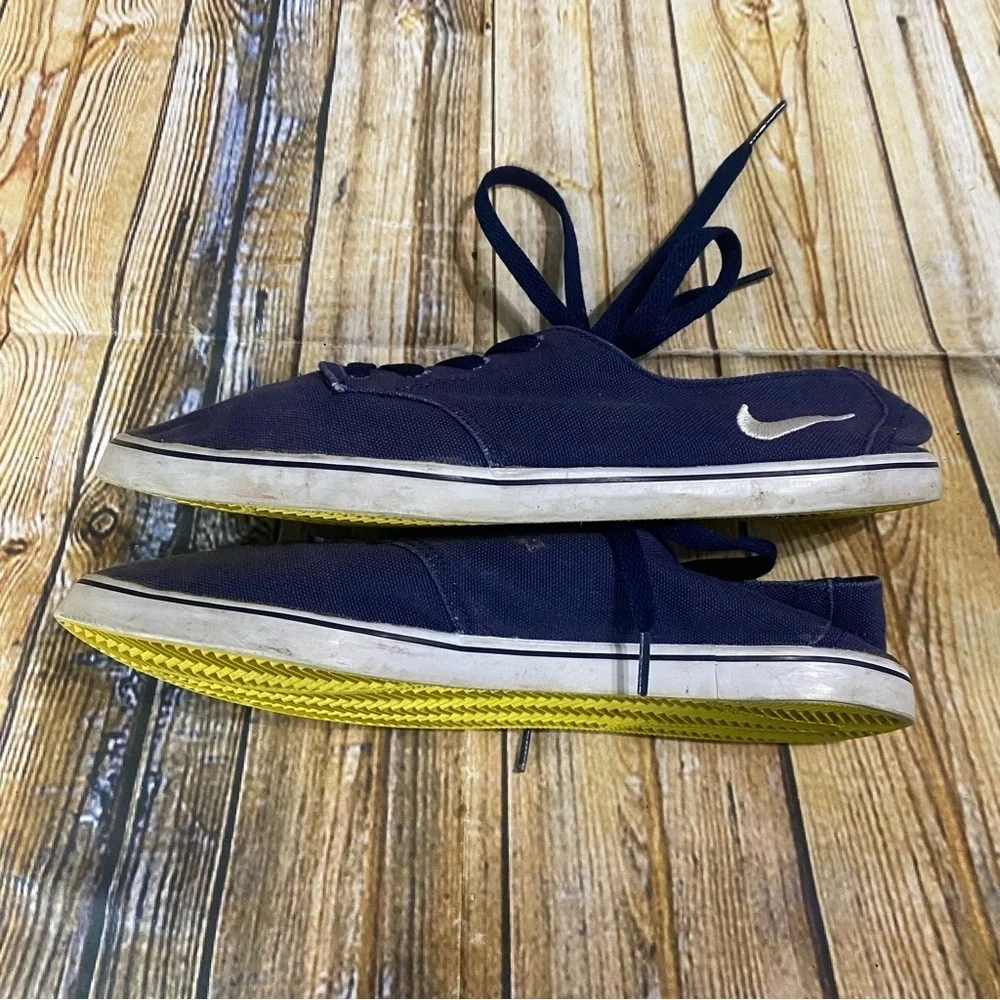 Nike SB Clutch Navy Blue Skateboarding Lace Up Sneakers Size 10
